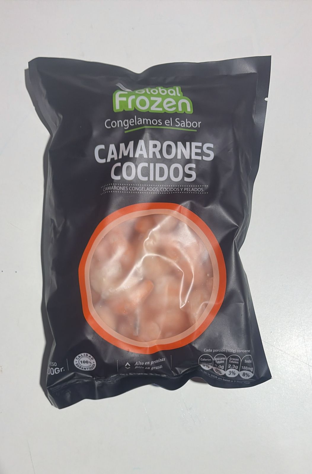 Camarones 100/150 500 Grs Global Frozen