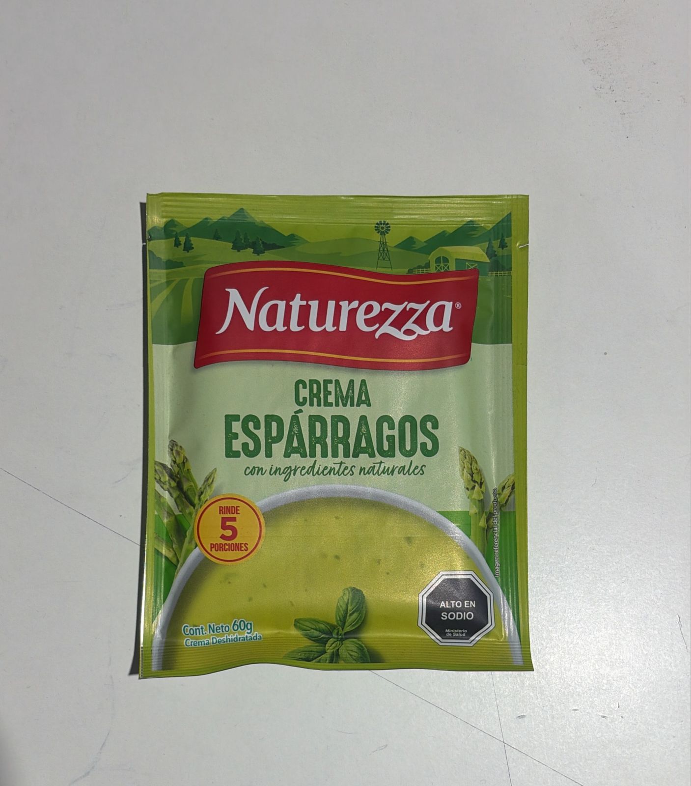 Crema Esparrago 60 grs Natureza