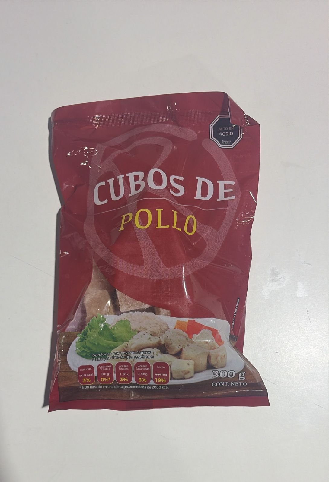 Cubo de Pollo 300 grs Rupanco