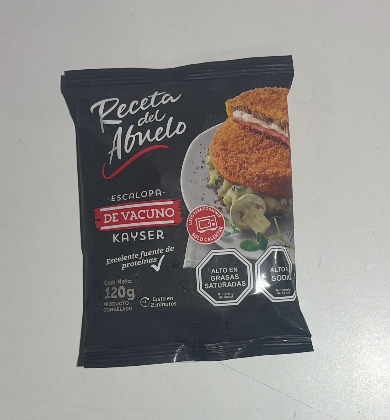 Escalopa Kayser 120 grs Receta del Abuelo