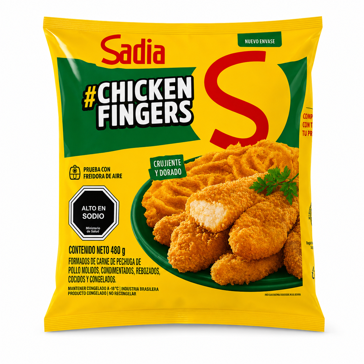 Chicken Fingers 480 grs Sadia