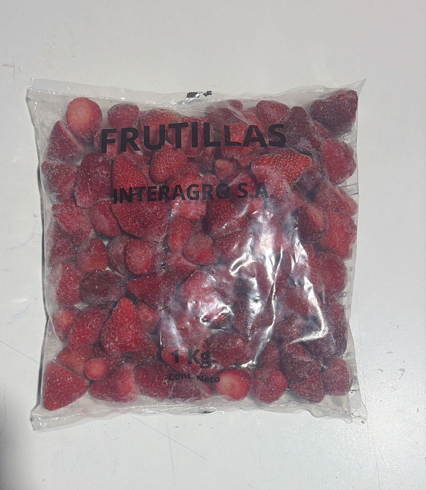 Frutillas 1 kg Interagro