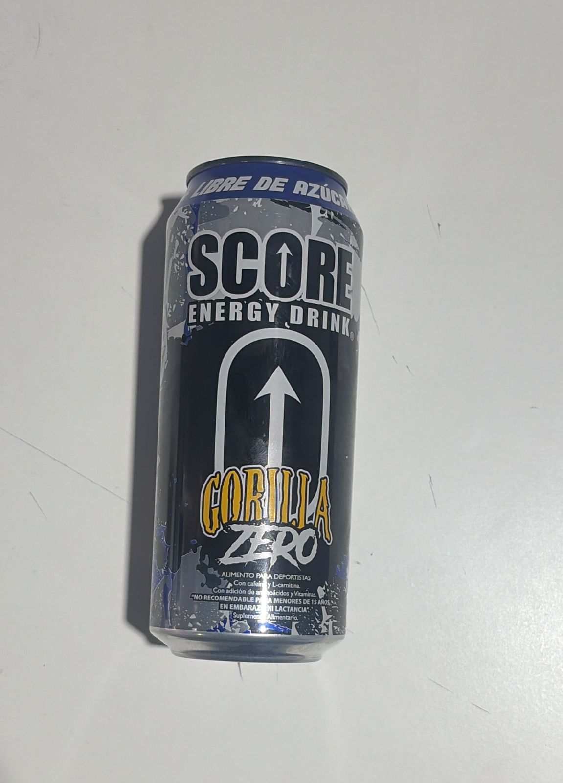 Energética Gorilla Zero 473 cc Score