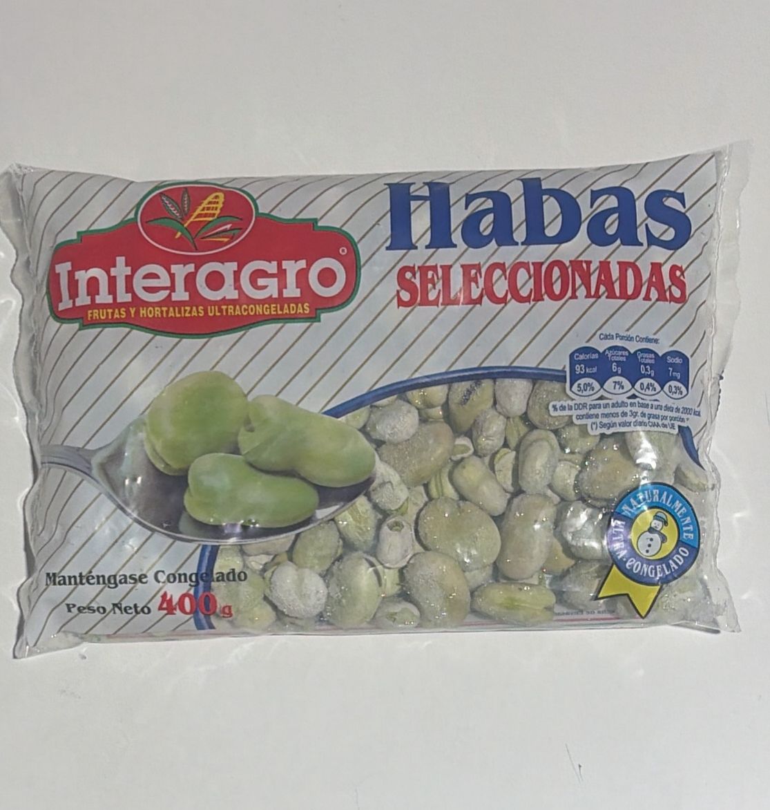 Habas IQF 400 grs Interagro