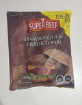 Hamburguesas bolsa 10 x 90 grs Super Beef