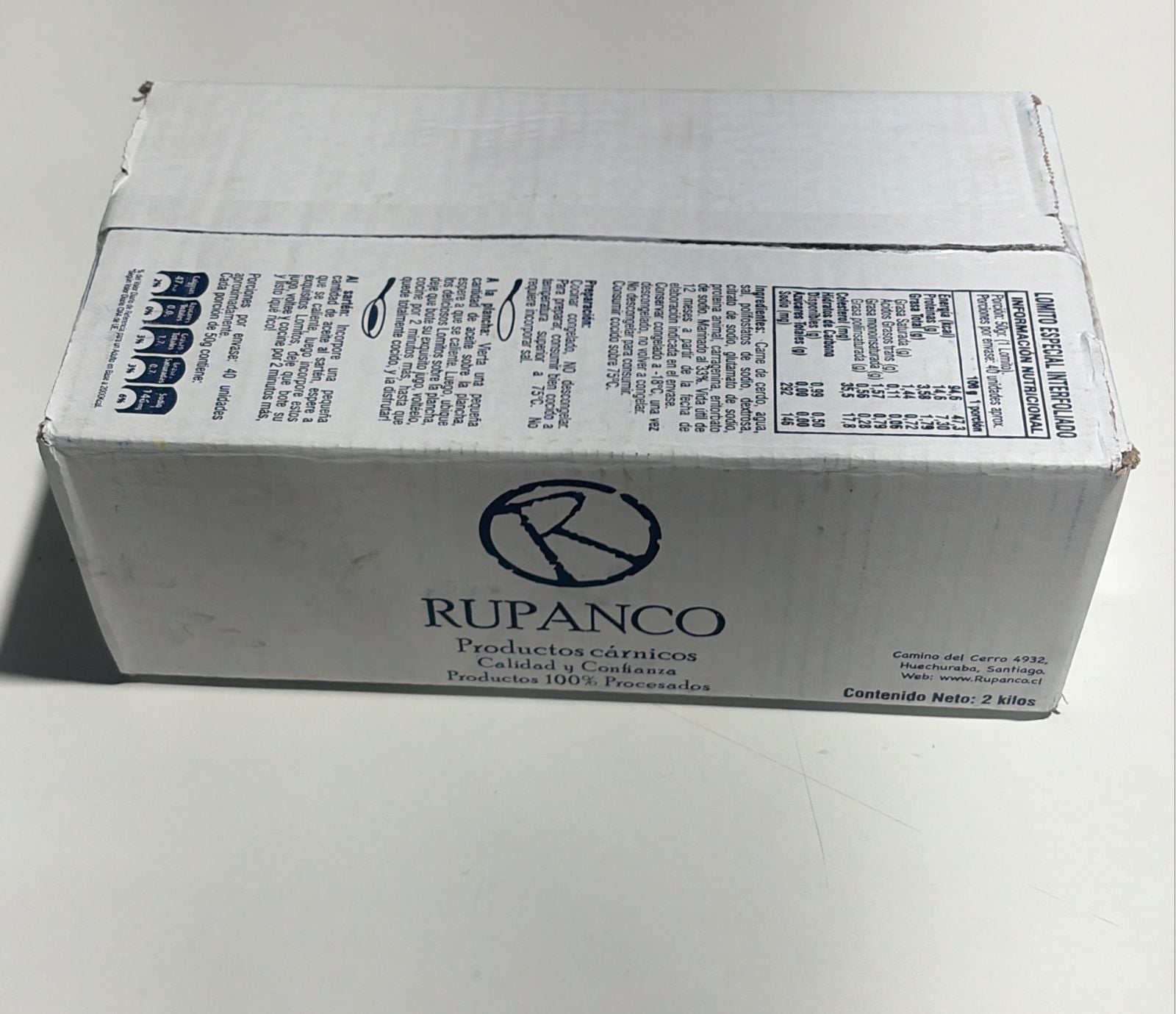 Lomito Interfoliado 2 kg Rupanco
