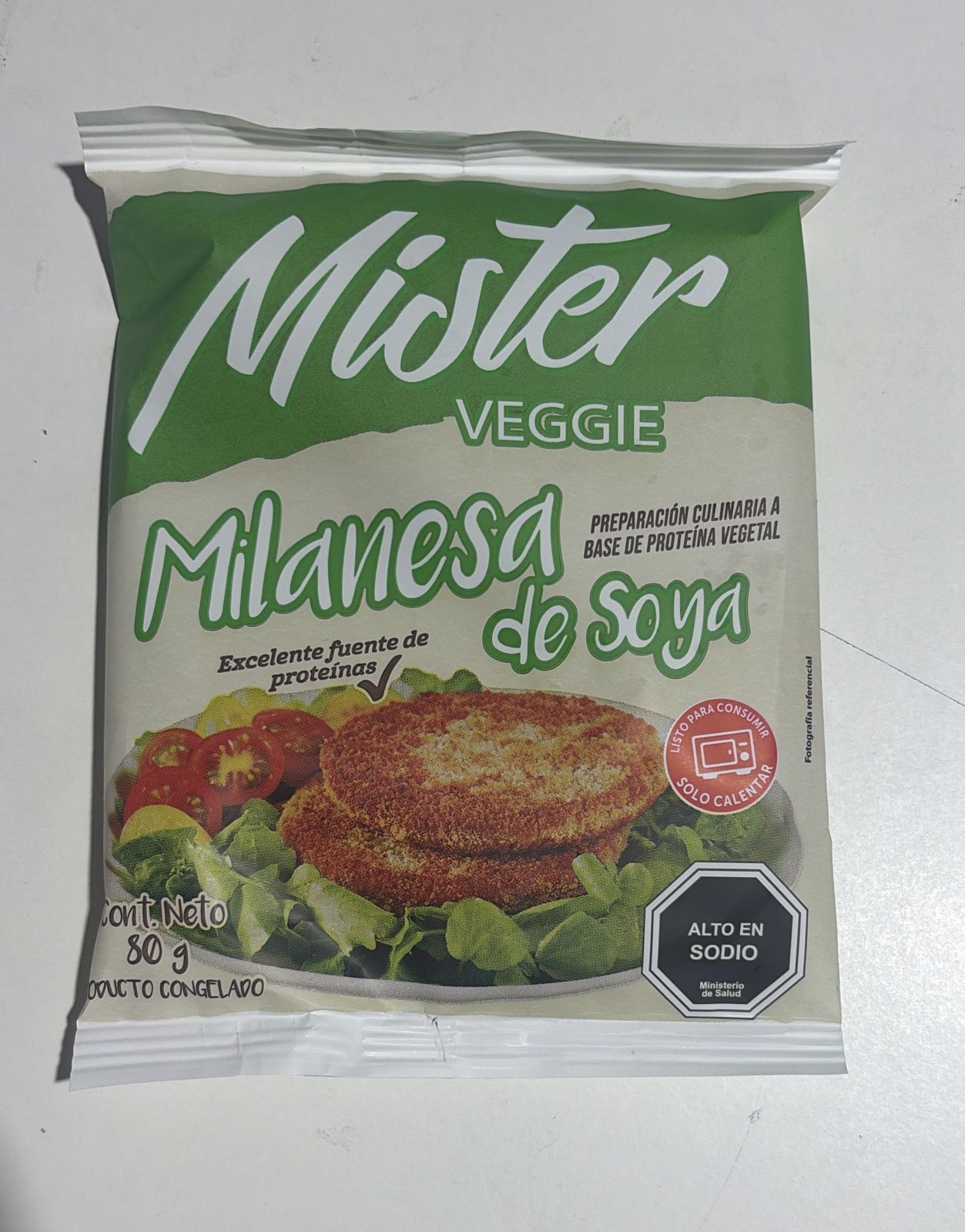 Milanesa Soya 80 grs Mr Veggie
