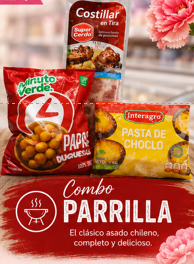 Combo Parrilla 2 (4 a 6 Personas) (Papas Duquesa)