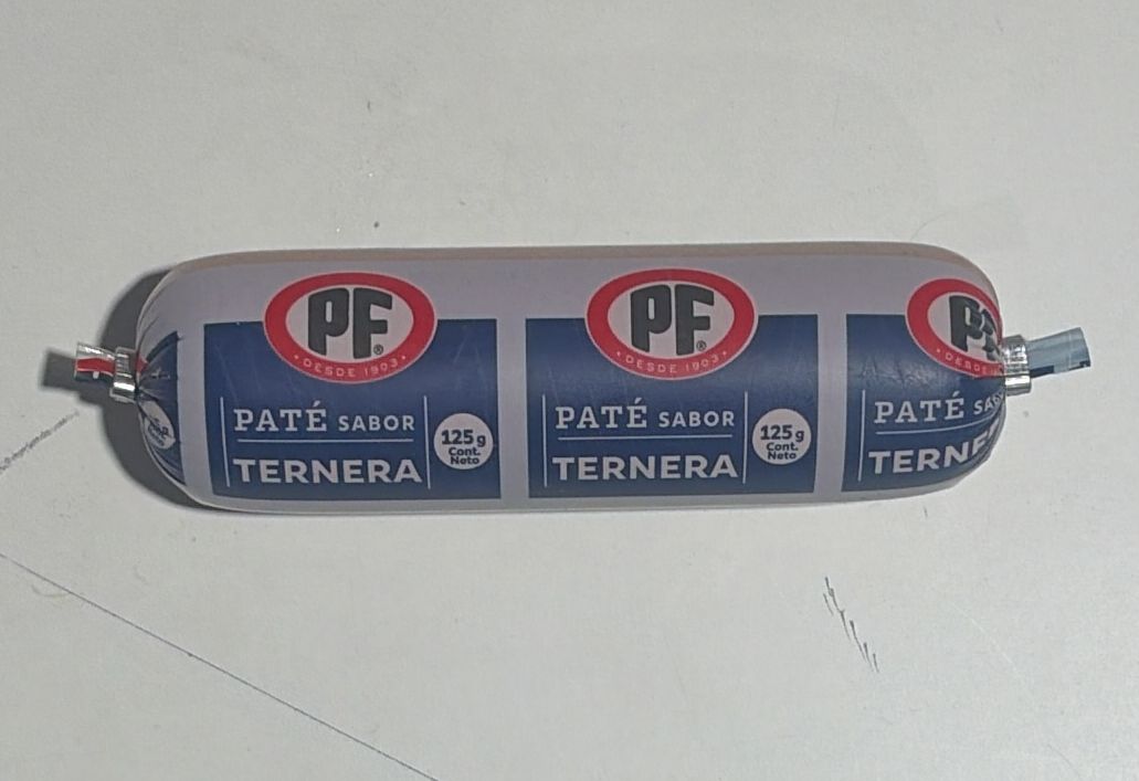 Pate Ternera 125 grs PF