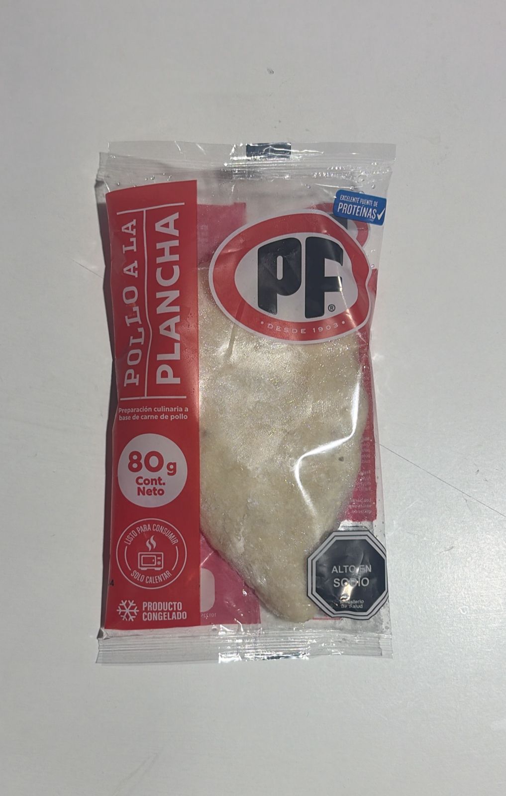 Pollo a la Plancha 80 grs PF