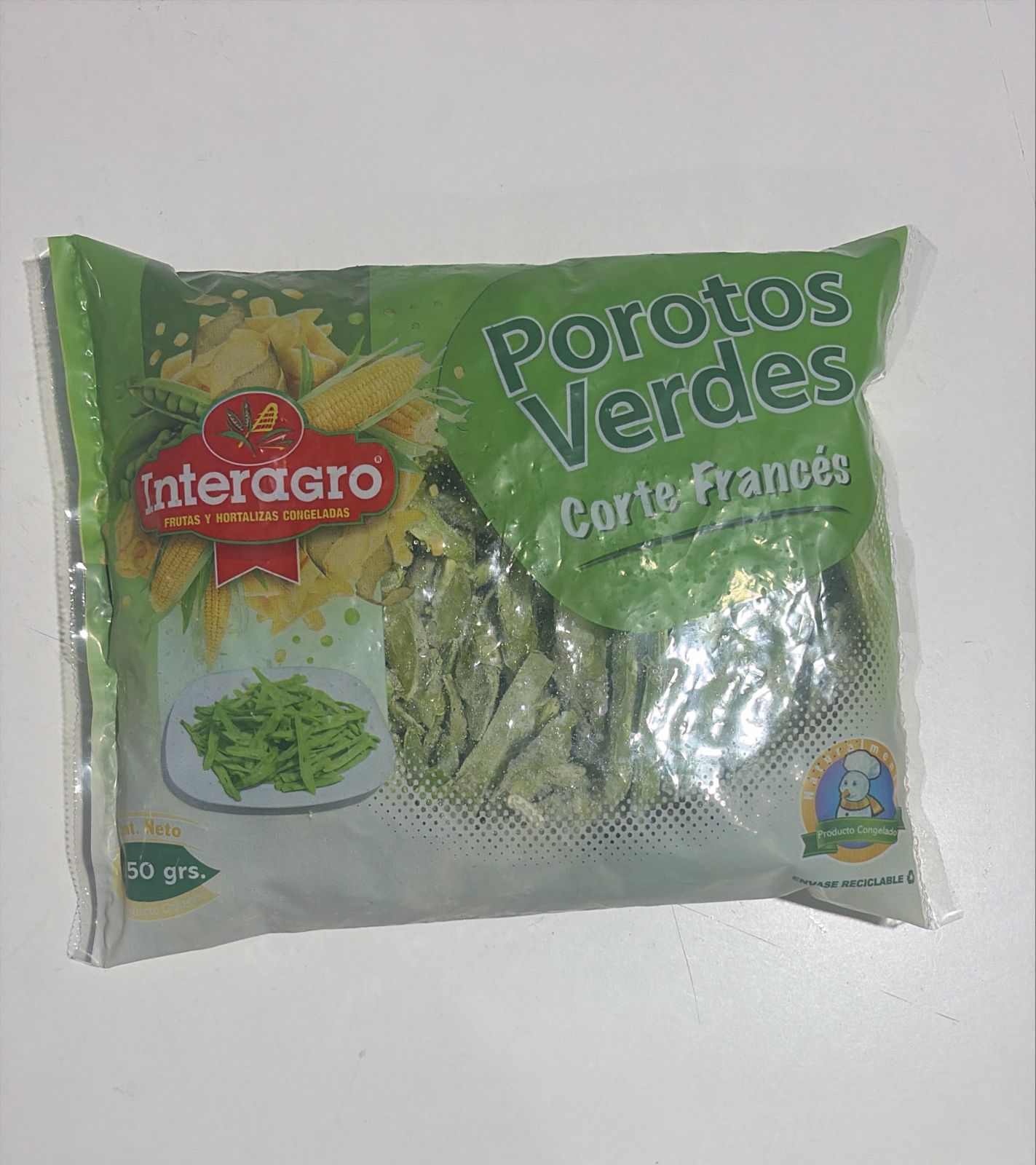 Poroto Verde Corte Francés 350 grs Interagro