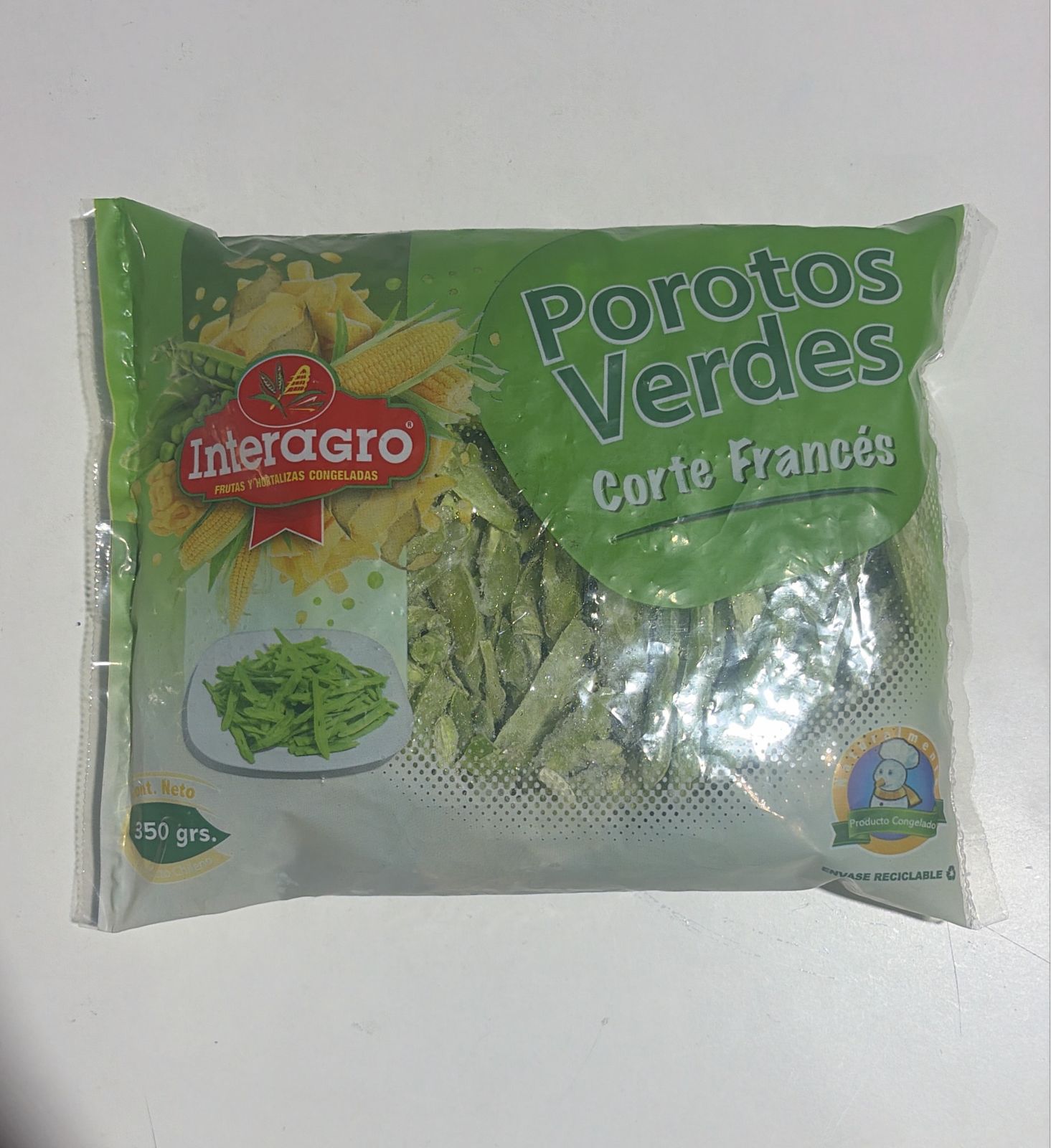 Poroto Verde Corte Francés 350 grs Interagro