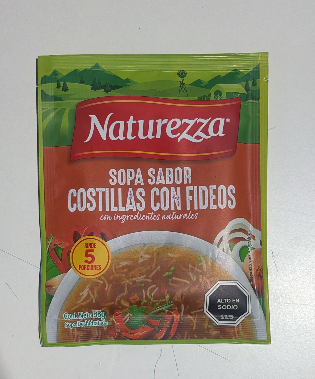 Sopa Costilla 55 grs Natureza