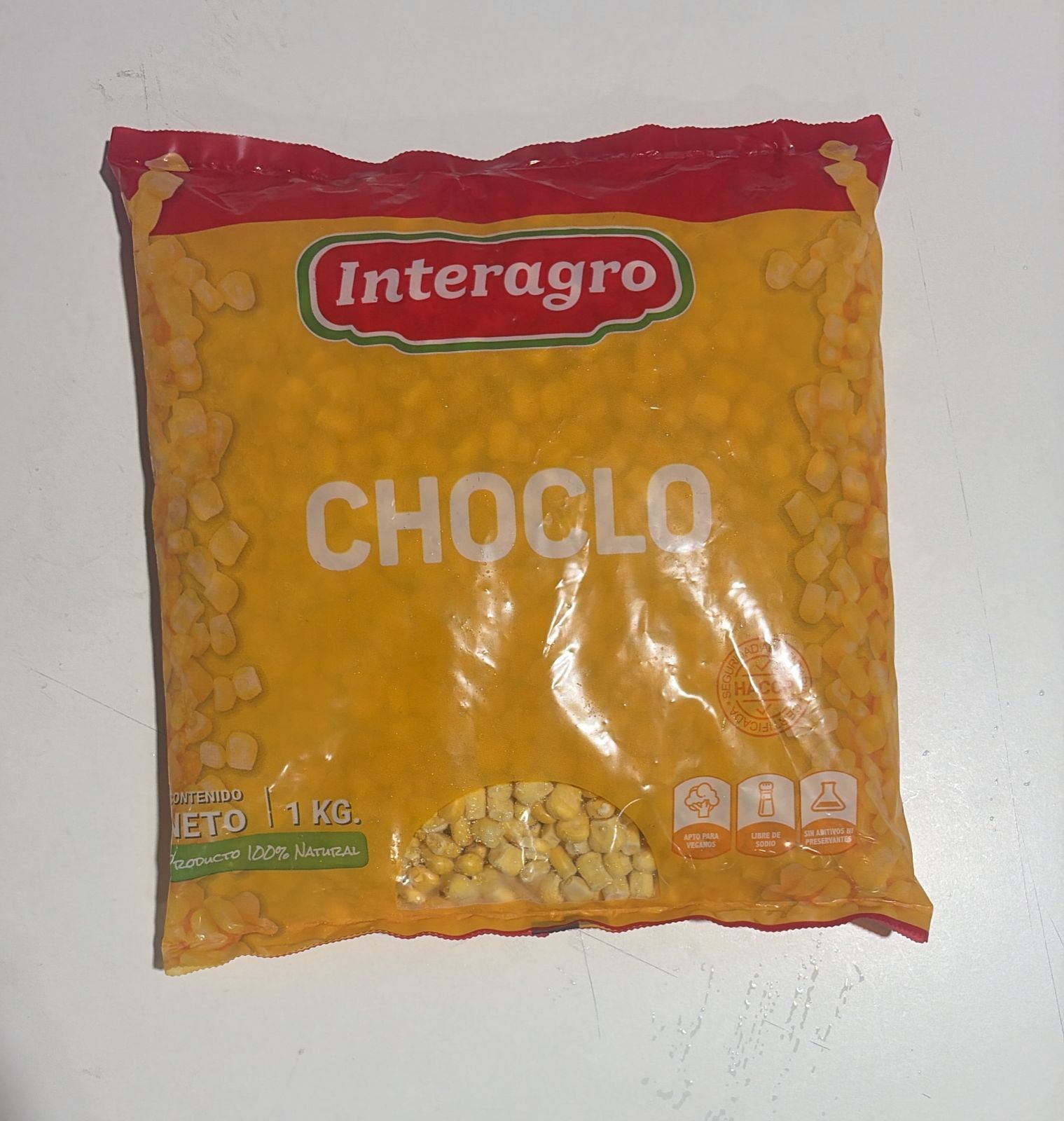 Choclo Grano 1 kg Interagro