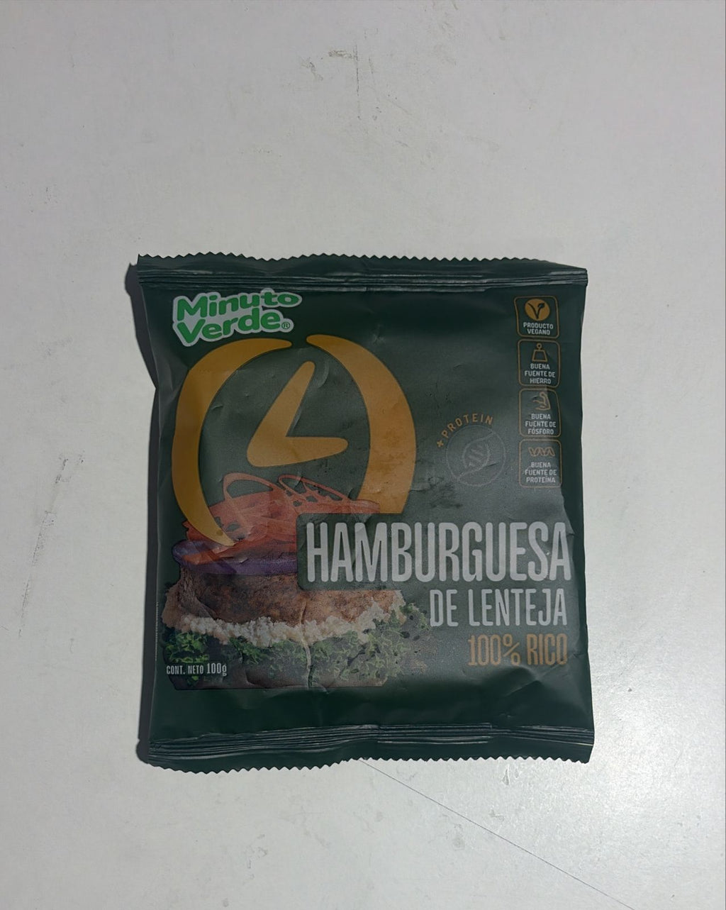 Hamburguesas Veganas Varios 100 grs Minuto Verde