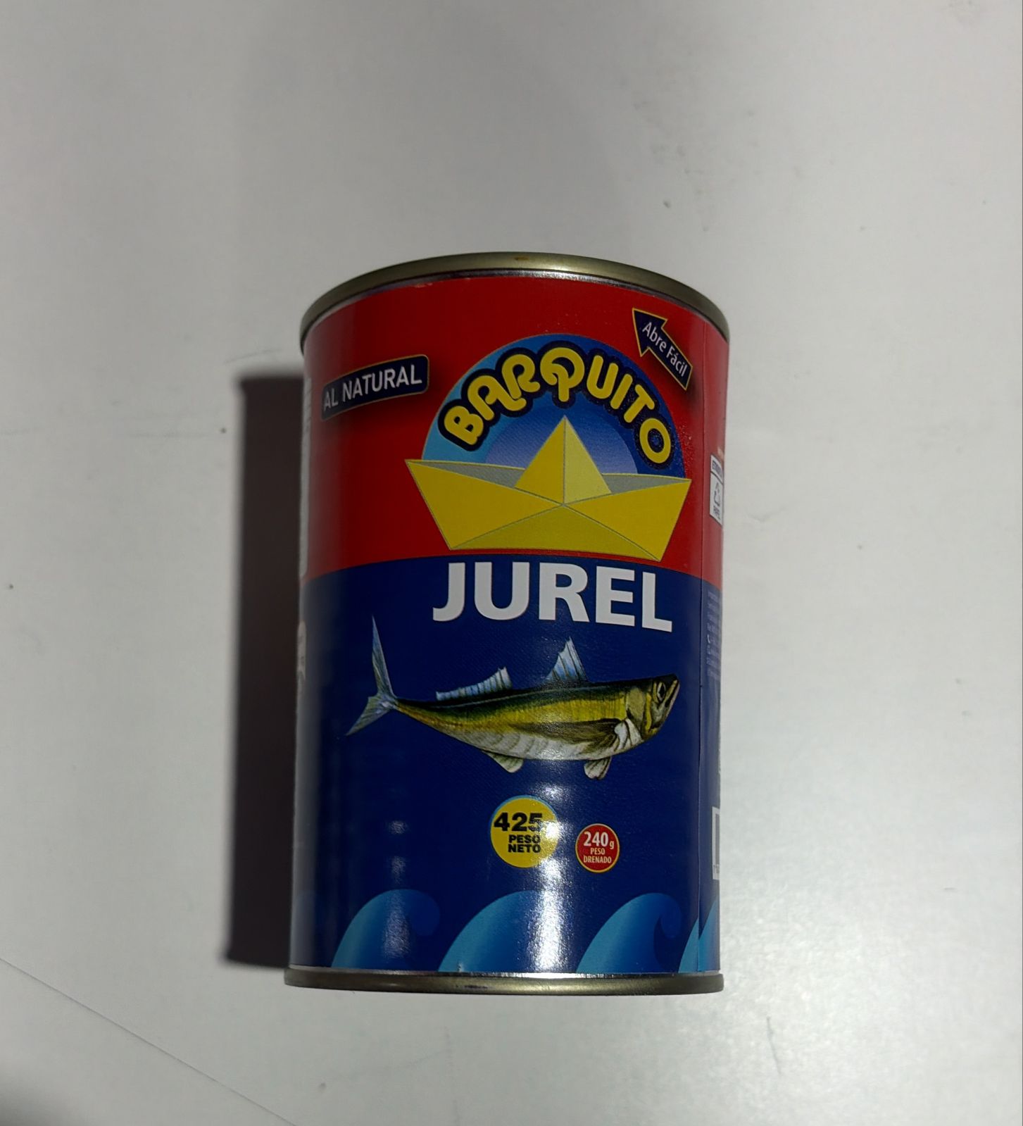 Jurel 425  gr Barquito