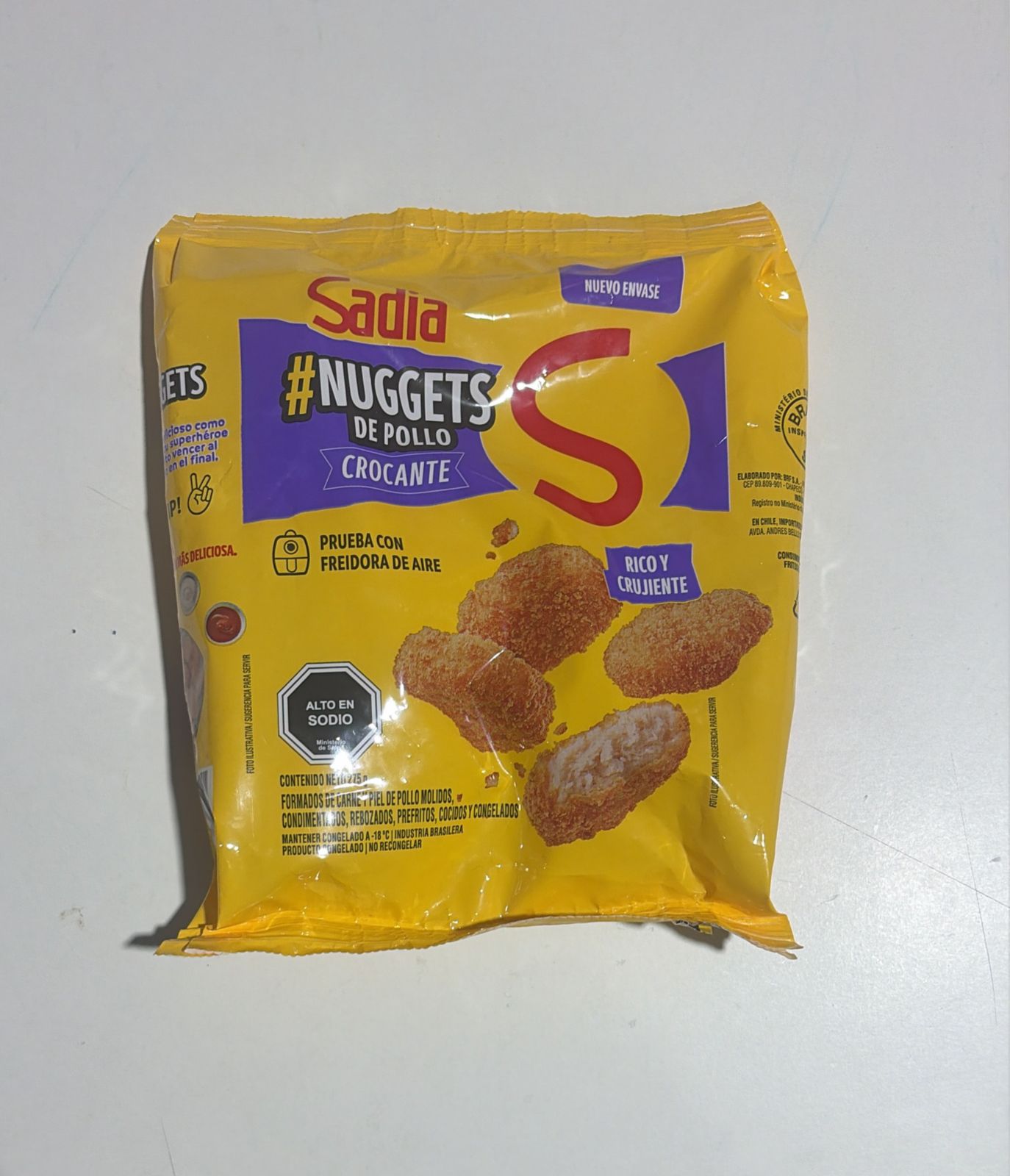 nuggets de Pollo 275 grs Sadia