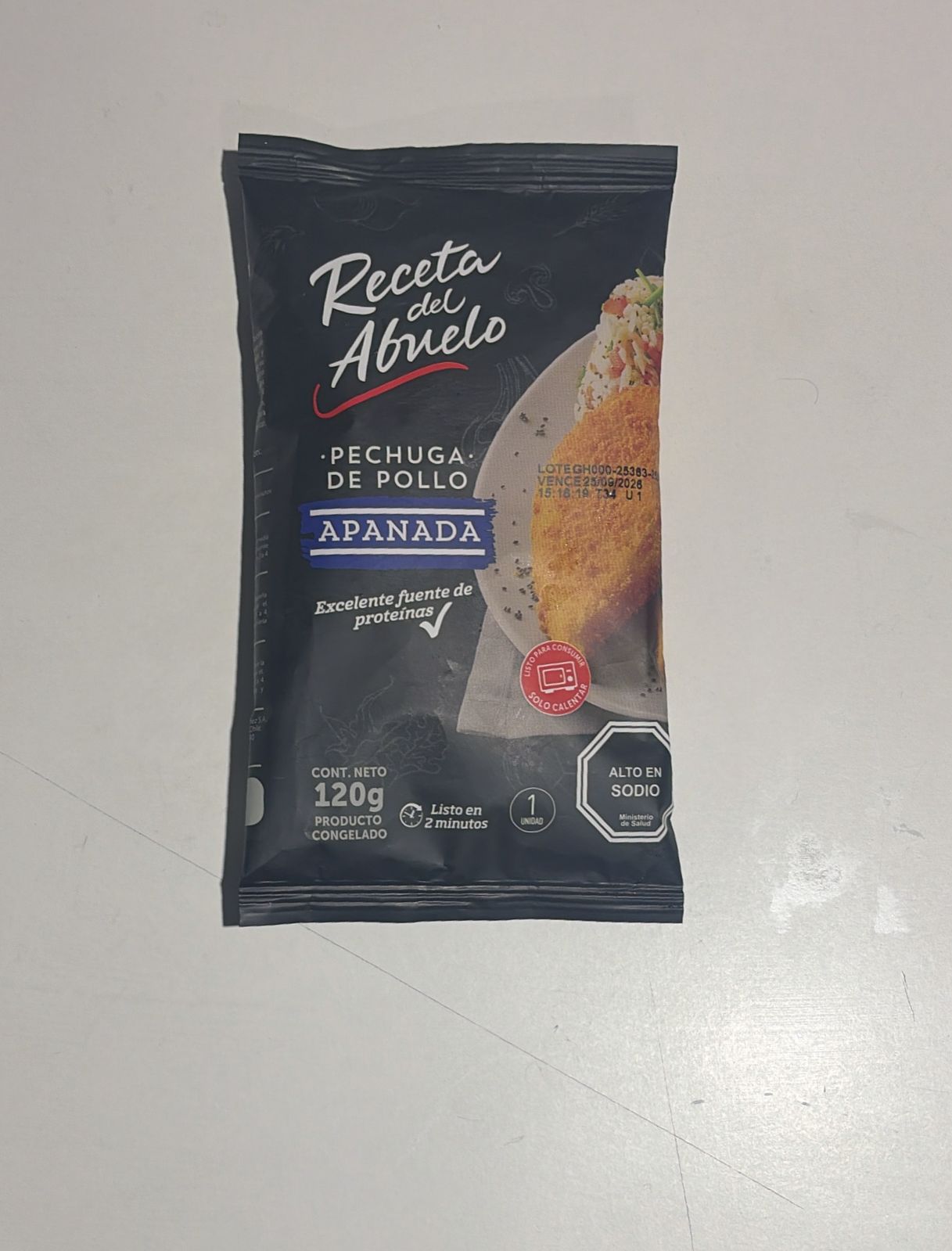 Pechuga Pollo Apanada 120 grs Receta del Abuelo