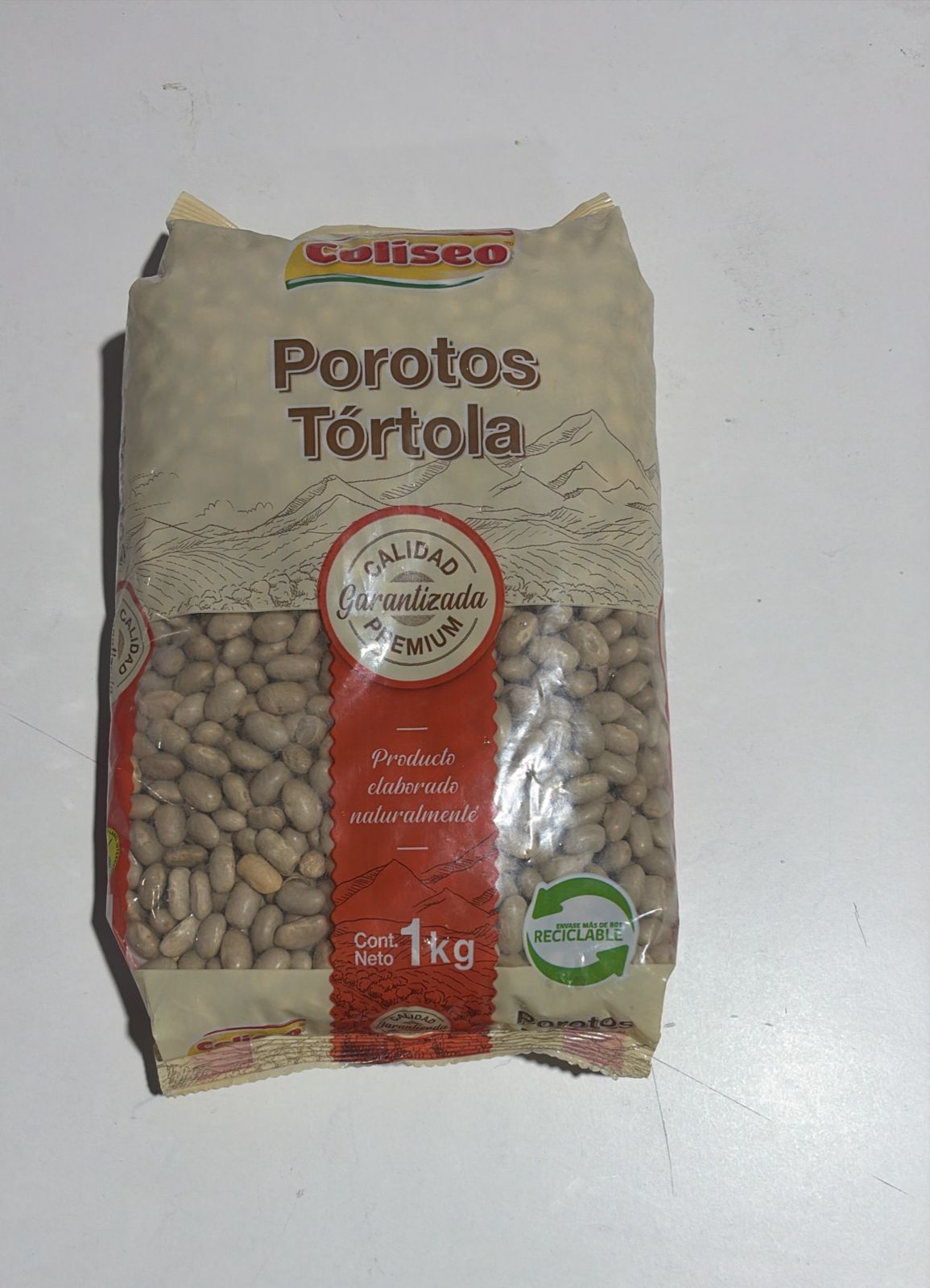 Poroto Tortola 1 kg Coliseo
