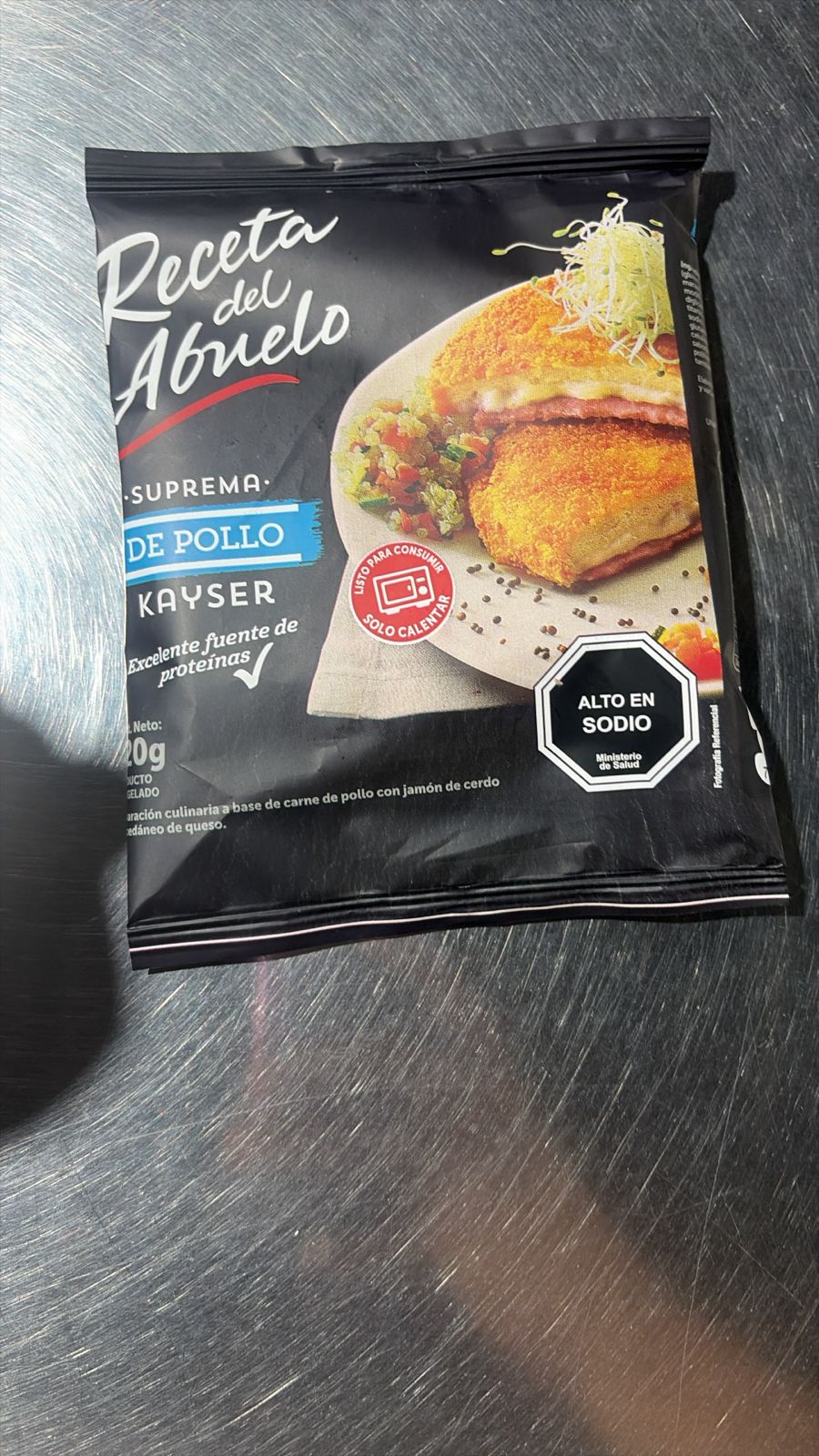 Suprema Pollo Kayser 120 grs Receta del Abuelo